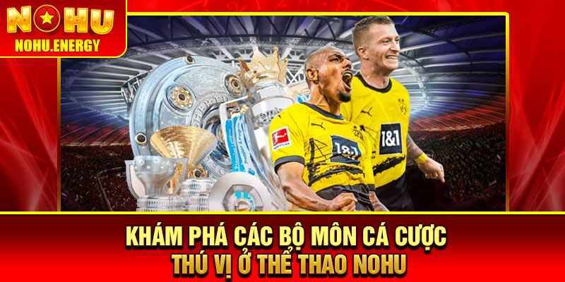 Thể Thao Nohu – Sân Chơi Cá Cược, Tỷ Lệ Kèo Hấp Dẫn 2 Khám phá các bộ môn cá cược thú vị ở thể thao Nohu